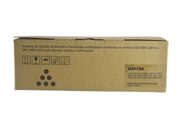 CARTUCHO DE TONER TECNOTONER PRETO PARA USO EM HP Q-2612A - Image 4