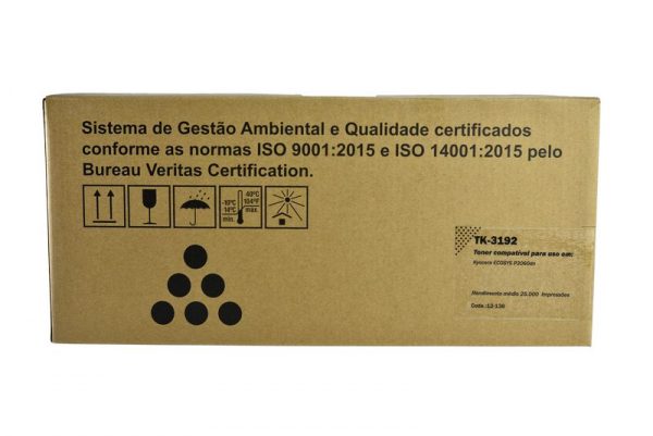 CARTUCHO DE TONER TECNOTONER PRETO PARA USO EM KYOCERA TK-3192 - Image 5