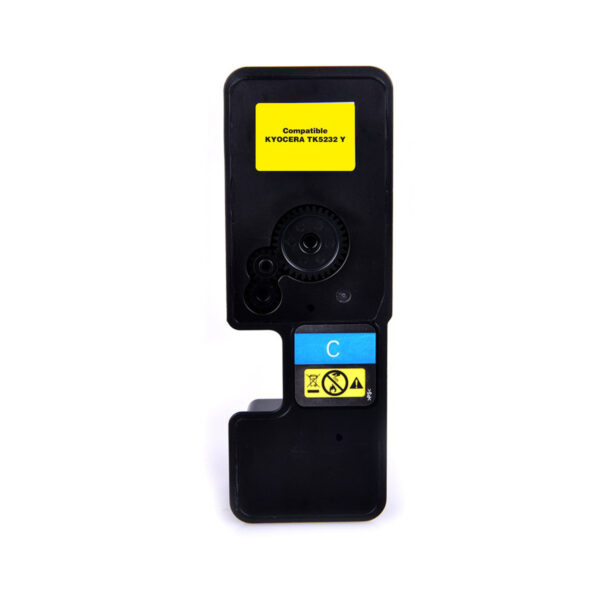 CART. DE TONER MARCA TECNOTONER MODELO KYOCERA TK-5242 YELLOW