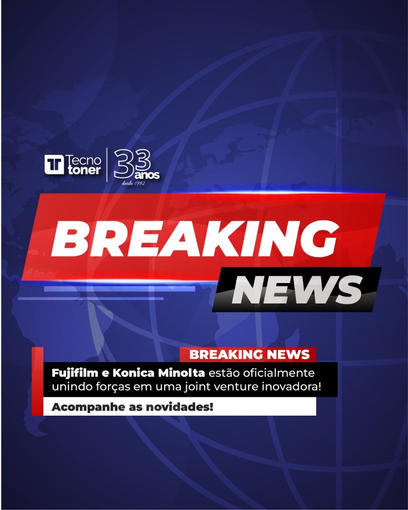 TecnoNews Edição #9 – 🚨 Breaking News: Fujifilm e Konica Minolta Anunciam Lançamento de Sua Joint Venture Global! 🌍